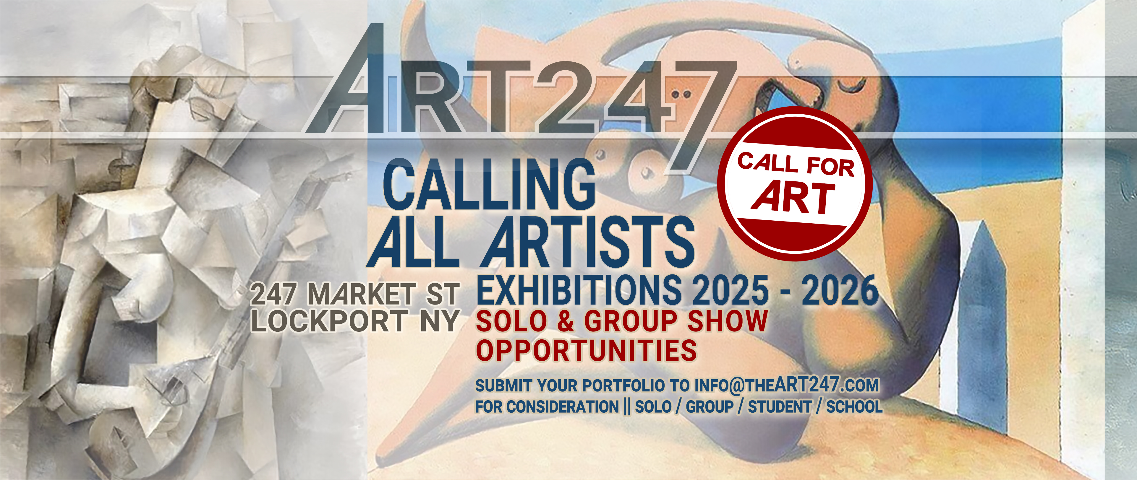 CALL FOR ART | Solo & Group Exhibition 2025 - 2026